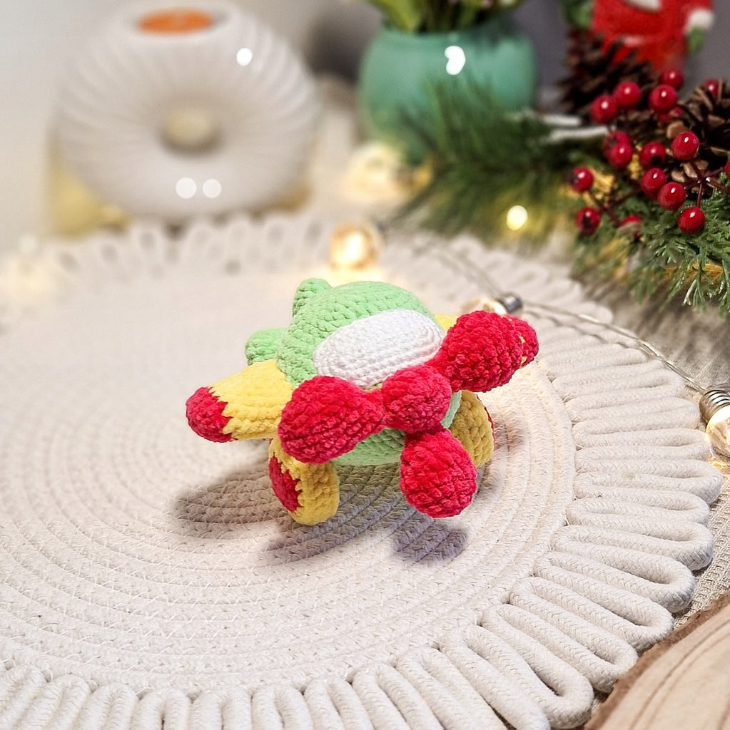 Small Plush Airplane, 14 cm, Handmade Soft Toy