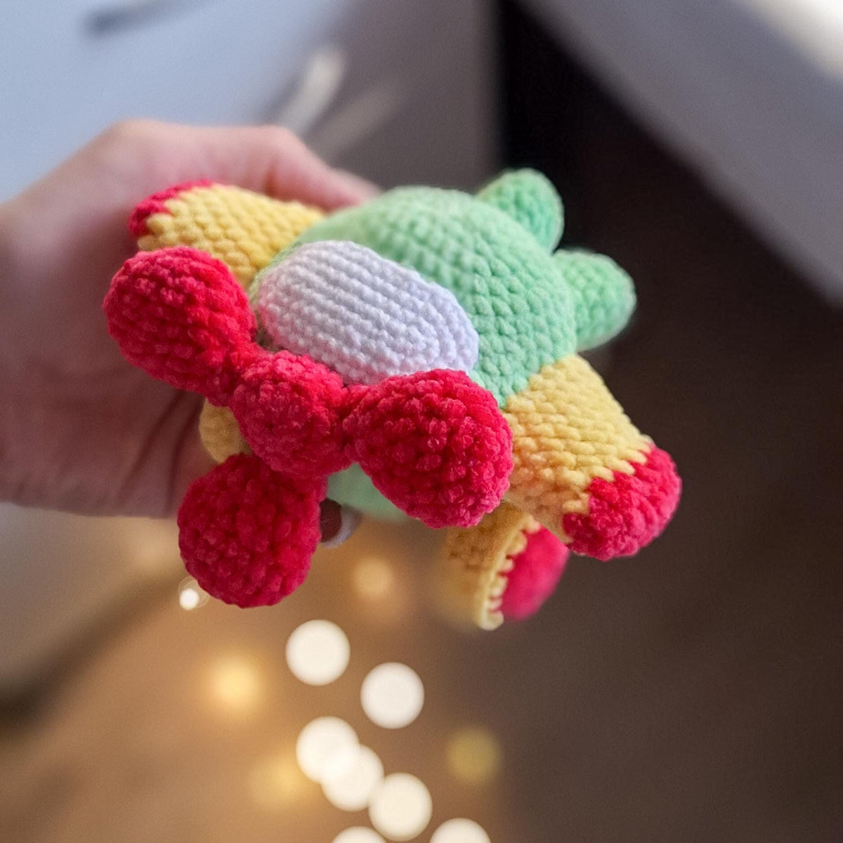 First Flight Gift Personalized Crochet Airplane Plush Embroidered Initials